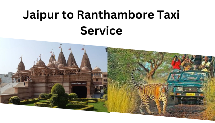 Jaipur to Ranthambore Taxi Service Your Gateway to Wildlife Adventure